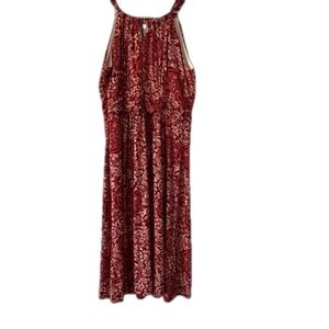 Excellent condition Elizabeth USA maxi dress halter style size L